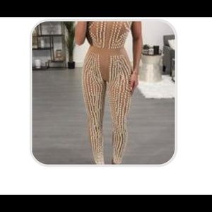 Rhinestone Jumpsuit